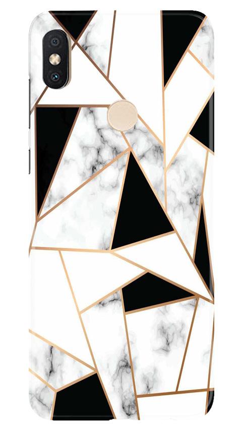 Marble Texture Mobile Back Case for Redmi Y2 (Design - 322)