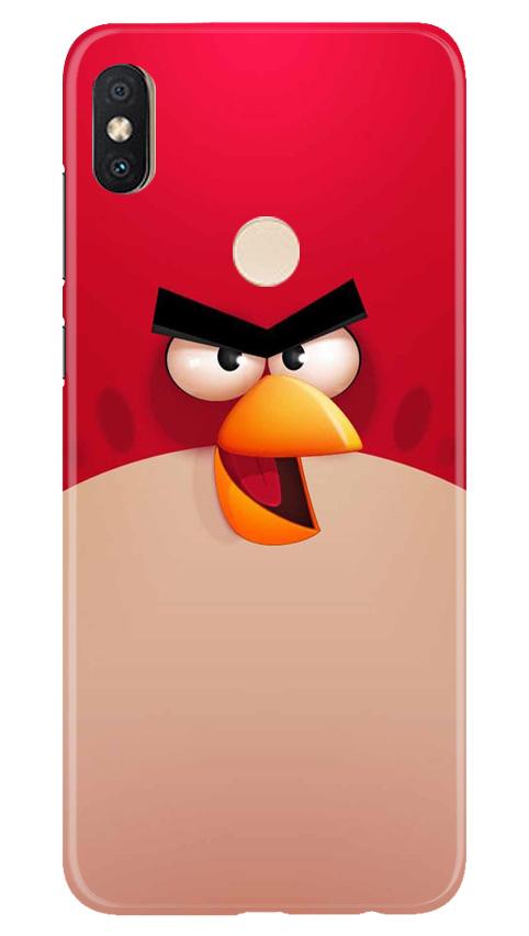 Angry Bird Red Mobile Back Case for Redmi Y2 (Design - 325)