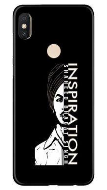 Bhagat Singh Mobile Back Case for Redmi Y2 (Design - 329)