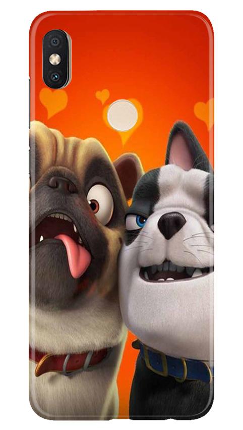 Dog Puppy Mobile Back Case for Redmi Y2 (Design - 350)
