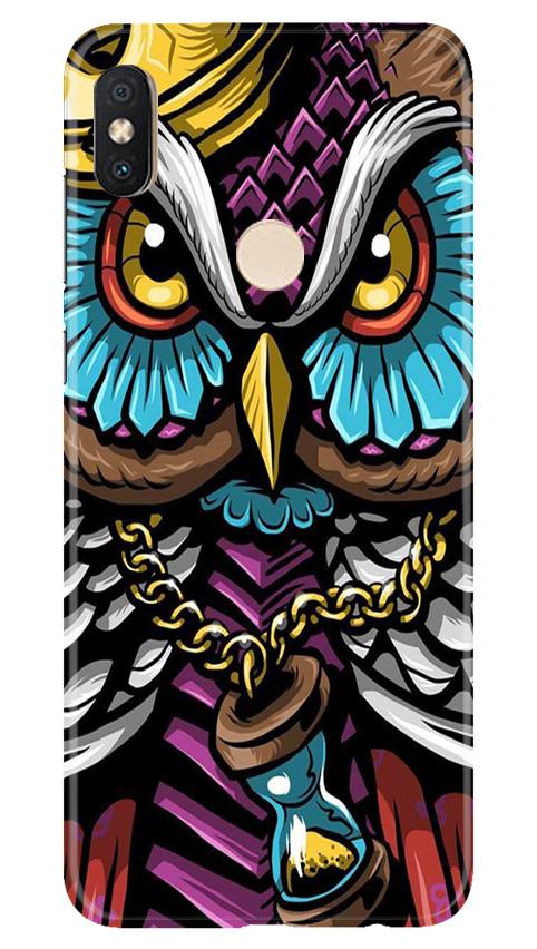 Owl Mobile Back Case for Redmi Y2 (Design - 359)