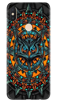 Owl Mobile Back Case for Redmi Y2 (Design - 360)