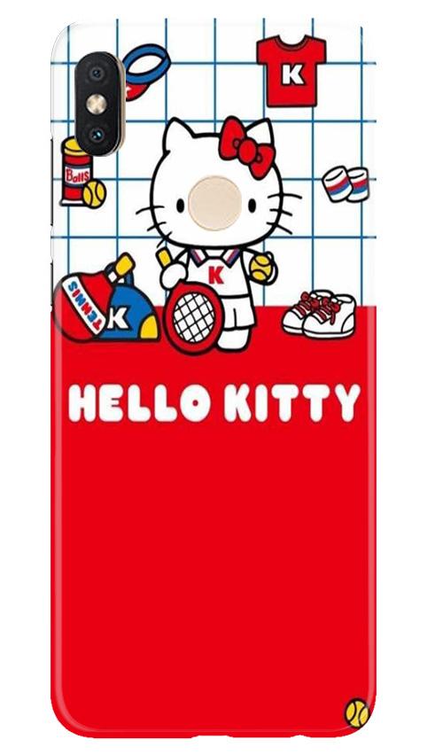 Hello Kitty Mobile Back Case for Redmi Y2 (Design - 363)