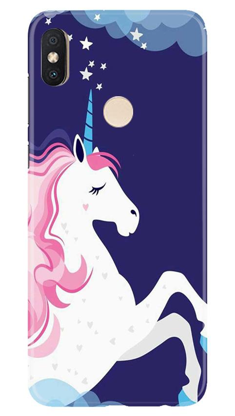 Unicorn Mobile Back Case for Redmi Y2 (Design - 365)
