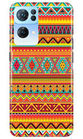 Zigzag line pattern Case for Oppo Reno7 Pro 5G