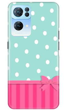 Gift Wrap Mobile Back Case for Oppo Reno 7 Pro 5G (Design - 30)