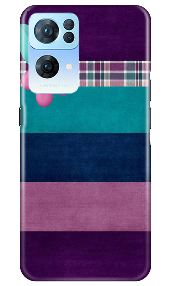 Purple Blue Case for Oppo Reno 7 Pro 5G