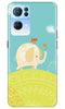 Elephant Painting Case for Oppo Reno 7 Pro 5G