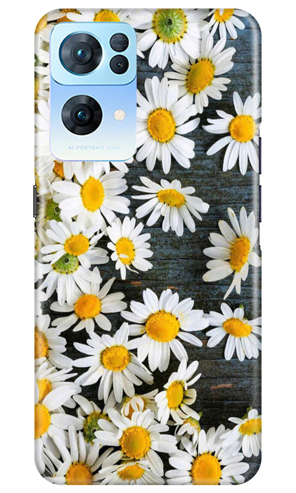 White flowers2 Case for Oppo Reno7 Pro 5G