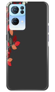 Grey Background Mobile Back Case for Oppo Reno 7 Pro 5G (Design - 71)