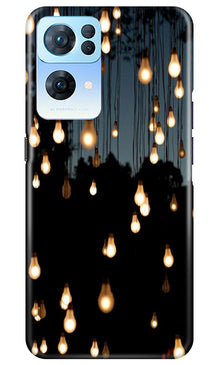 Party Bulb Mobile Back Case for Oppo Reno 7 Pro 5G (Design - 72)