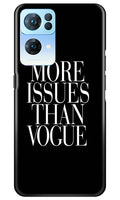 More Issues than Vague Case for Oppo Reno7 Pro 5G