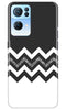 Black white Pattern2Case for Oppo Reno 7 Pro 5G