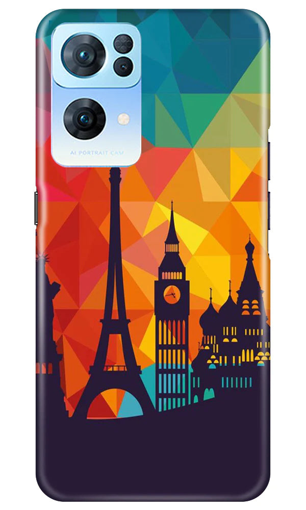 Eiffel Tower2 Case for Oppo Reno 7 Pro 5G