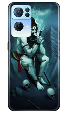 Lord Shiva Mahakal2 Mobile Back Case for Oppo Reno 7 Pro 5G (Design - 98)