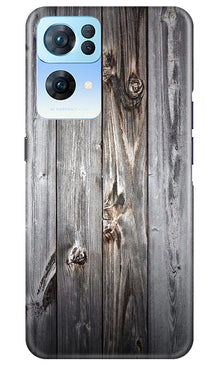 Wooden Look Mobile Back Case for Oppo Reno 7 Pro 5G  (Design - 114)