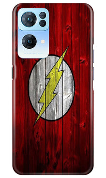Flash Superhero Mobile Back Case for Oppo Reno 7 Pro 5G  (Design - 116)