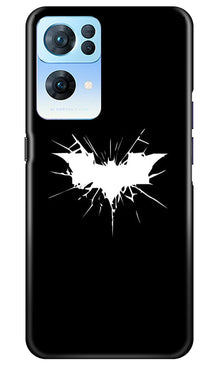 Batman Superhero Mobile Back Case for Oppo Reno 7 Pro 5G  (Design - 119)