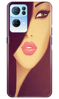Girlish Case for Oppo Reno7 Pro 5G  (Design - 130)
