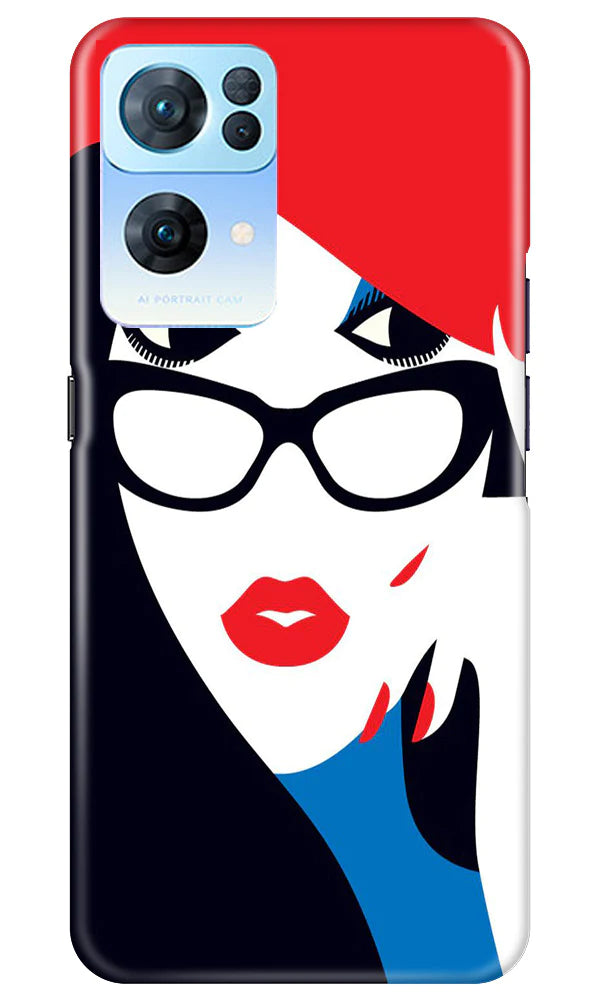Girlish Case for Oppo Reno 7 Pro 5G  (Design - 131)