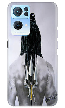 Lord Shiva Mobile Back Case for Oppo Reno 7 Pro 5G  (Design - 135)