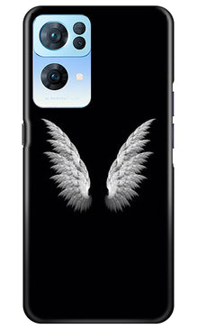 Angel Mobile Back Case for Oppo Reno 7 Pro 5G  (Design - 142)