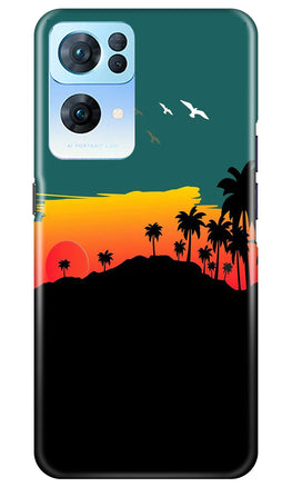 Sky Trees Case for Oppo Reno 7 Pro 5G (Design - 160)