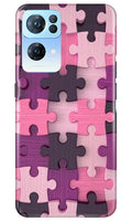 Puzzle Case for Oppo Reno7 Pro 5G (Design - 168)