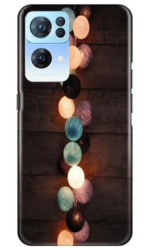 Party Lights Mobile Back Case for Oppo Reno 7 Pro 5G (Design - 178)