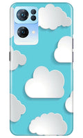 Clouds Case for Oppo Reno7 Pro 5G (Design No. 179)