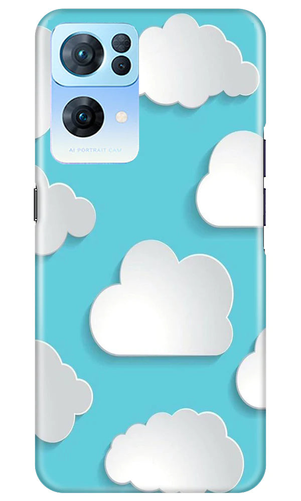 Clouds Case for Oppo Reno 7 Pro 5G (Design No. 179)