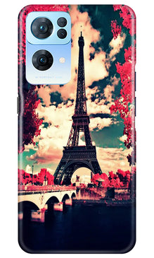 Eiffel Tower Mobile Back Case for Oppo Reno 7 Pro 5G (Design - 181)
