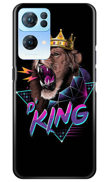 Lion King Mobile Back Case for Oppo Reno 7 Pro 5G (Design - 188)