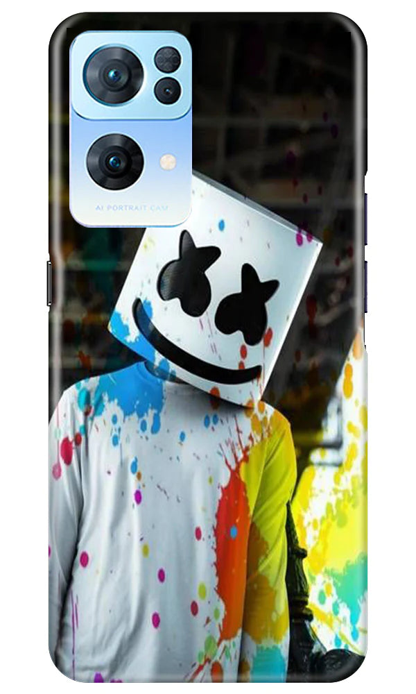 Marsh Mellow Case for Oppo Reno 7 Pro 5G (Design No. 189)