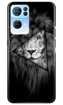Lion Star Mobile Back Case for Oppo Reno 7 Pro 5G (Design - 195)