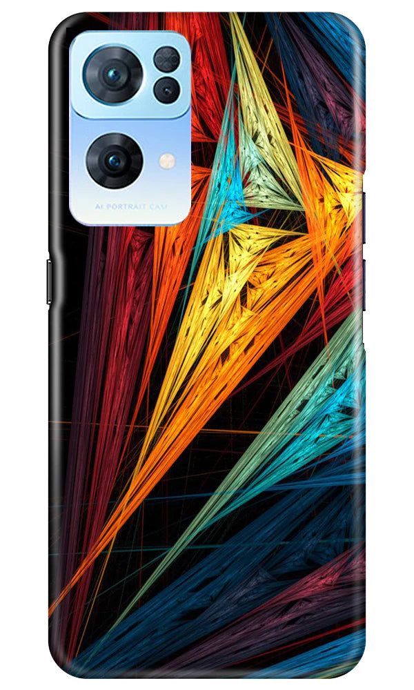 Modern Art Case for Oppo Reno 7 Pro 5G (Design No. 198)