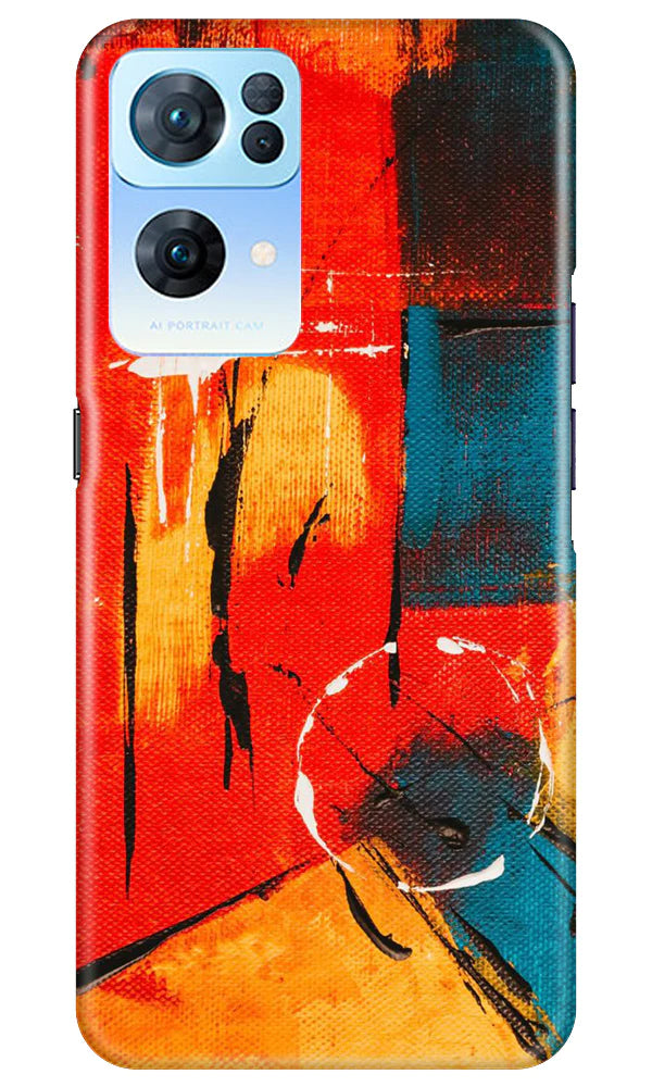 Modern Art Case for Oppo Reno7 Pro 5G (Design No. 208)