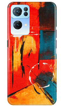 Modern Art Mobile Back Case for Oppo Reno 7 Pro 5G (Design - 208)