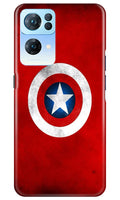 Captain America Case for Oppo Reno7 Pro 5G (Design No. 218)