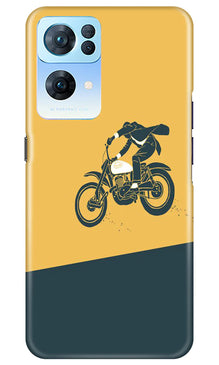 Bike Lovers Mobile Back Case for Oppo Reno 7 Pro 5G (Design - 225)