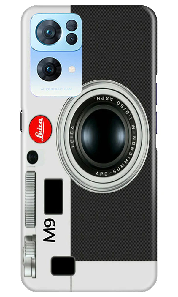 Camera Case for Oppo Reno 7 Pro 5G (Design No. 226)