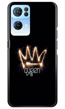 Queen Mobile Back Case for Oppo Reno 7 Pro 5G (Design - 239)