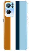 Diffrent Four Color Pattern Case for Oppo Reno7 Pro 5G (Design No. 244)
