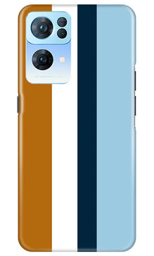 Diffrent Four Color Pattern Mobile Back Case for Oppo Reno 7 Pro 5G (Design - 244)