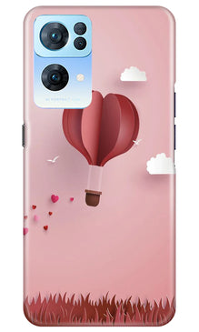 Parachute Mobile Back Case for Oppo Reno 7 Pro 5G (Design - 255)