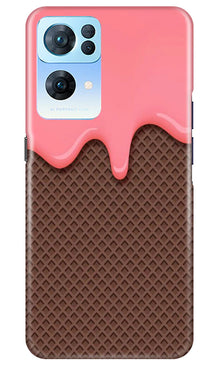 IceCream Mobile Back Case for Oppo Reno 7 Pro 5G (Design - 256)