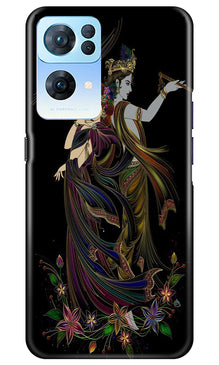 Radha Krishna Mobile Back Case for Oppo Reno 7 Pro 5G (Design - 257)