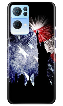 Statue of Unity Mobile Back Case for Oppo Reno 7 Pro 5G (Design - 258)