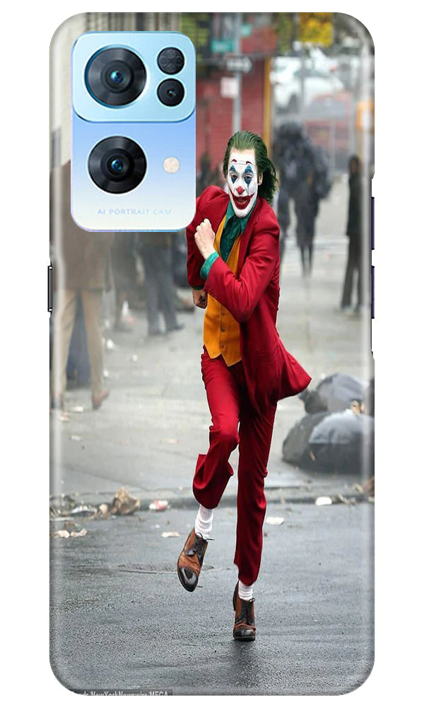 Joker Mobile Back Case for Oppo Reno 7 Pro 5G (Design - 265)