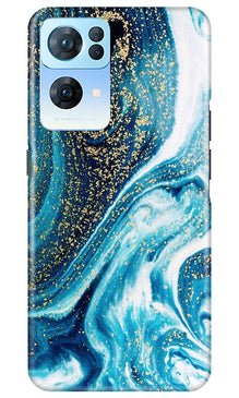 Marble Texture Mobile Back Case for Oppo Reno 7 Pro 5G (Design - 270)